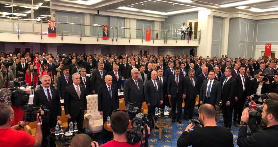 MHP İl Başkanı Birtürk ve MHP’li Belediye Başkanları Antalya'ya çıkarma yaptı