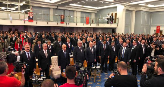 MHP İl Başkanı Birtürk ve MHP’li Belediye Başkanları Antalya'ya çıkarma yaptı