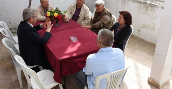 Şanlıer ve Şevkan’dan Ömer Alev’e Ziyaret