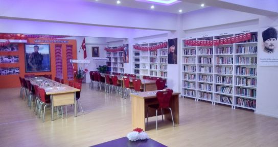 Şehit astsubay Öz adına kütüphane kuruldu
