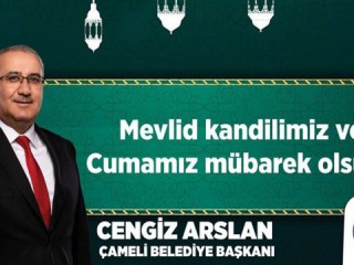 Başkan Arslan’dan Mevlid Kandili Mesajı