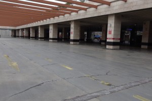 Denizli otobüs terminali bomboş kaldı