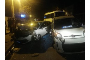 Denizli'de trafik kazası: 4 yaralı