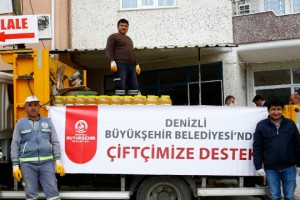 Büyükşehir'den çiftçiye 30.000 litre elma sirkesi