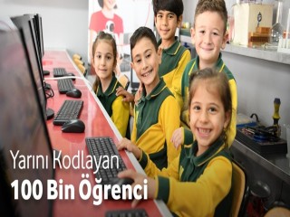 Yarını Kodlayanlar projesi 100 binin üzerinde çocuğa ulaştı