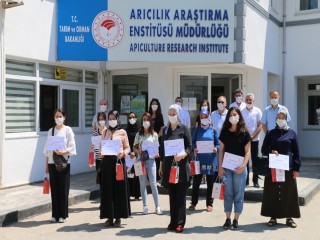 Ordu’da çiftçi kadınların geliri arı sütünden