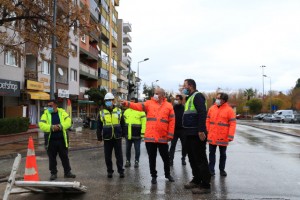 Büyükşehir 7/24 sahada, Başkan Zolan ekiplerin yanında