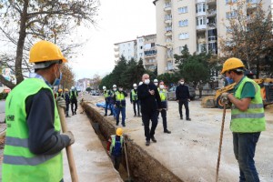 Yenişehir'in içme suyu çilesi Büyükşehir ile son buluyor