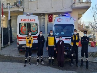 Selendi 112 İstasyonuna yeni ambulans