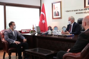 TTF Başkanı Yalçınkaya'dan Başkan Zolan'a ziyaret