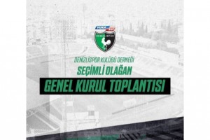 Denizlispor yeni başkanını seçiyor