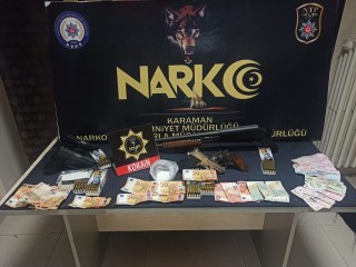 Karaman’da kokain ile yakalanan 2 kişiye adli kontrol şartı