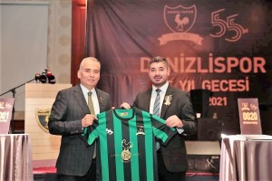 Denizli, Denizlispor'un 55. yaşında tek yürek oldu