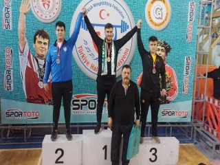Pamukkale Belediyespor’un haltercisinden bir madalya daha