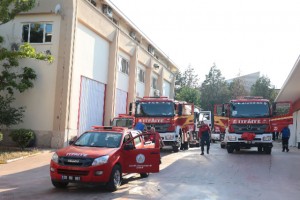 Büyükşehir İtfaiye ekipleriniDatça’ya sevk etti
