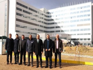 Kütahya Şehir Hastanesi inşaatında sona yaklaşılıyor