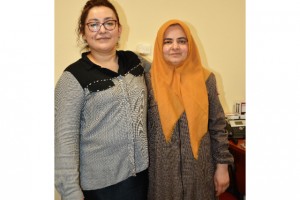 Başına kolon düşen depremzedenin göz tedavisi Denizli’de yapıldı