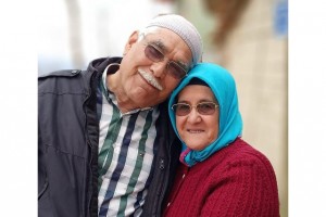 Yaşlı çifti kaza ayırdı