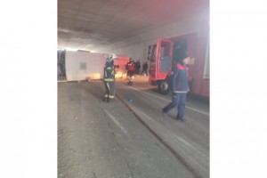 Denizli’de işçi servisi devrildi: 4 ölü, 19 yaralı