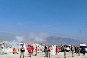 Denizli'de 5.6 büyüklüğünde deprem senaryosu tatbikatı