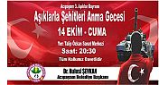 ACIPAYAM 3.AŞIKLAR BAYRAMI VE ŞEHİTLERİ ANMA GECESİ