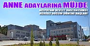 ACIPAYAM DEVLET HASTANESİNDE AĞRISIZ DOĞUM DÖNEMİ