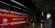 Bursa ve Çanakkale'ye en büyük çıkarma Denizli'den 