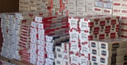 Denizli’de 50 bin paket kaçak sigara ele geçirildi