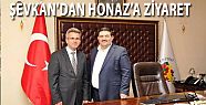 DEVECİOĞLU, ŞEVKAN'I AĞIRLADI