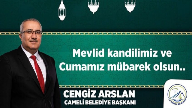 Başkan Arslan’dan Mevlid Kandili Mesajı