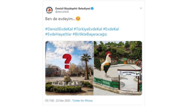 Büyükşehir'den sıra dışı #Evdekal çağrısı