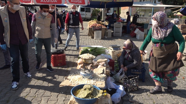 Denizli'de sosyal kullanım alanı fazla olan yerlerde 'korona' denetimi