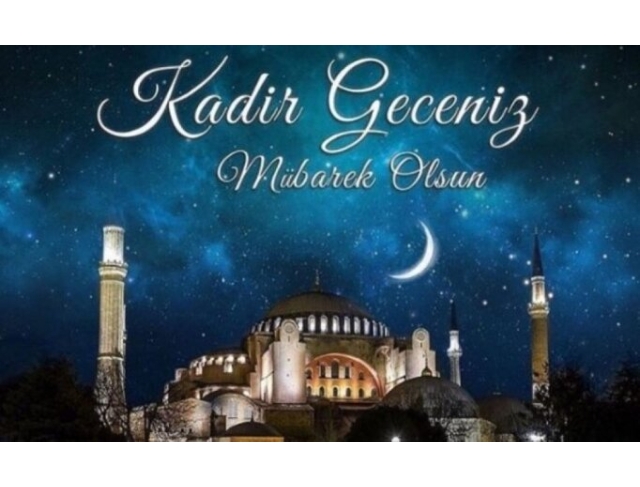 Başkan Şevkan'dan Kadir Gecesi Mesajı