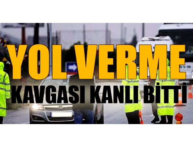 Yol verme kavgasında tabanca ile vurulan bir kişi yaralandı