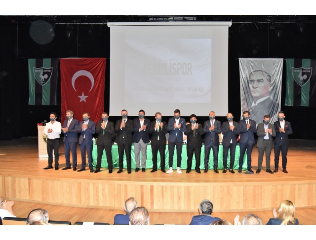 Denizlispor Başkanı Ali Çetin güven tazeledi
