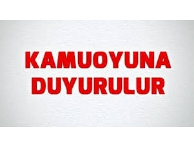 Belediye binamız korona virüs tedbirleri kapsamında kapatıldı