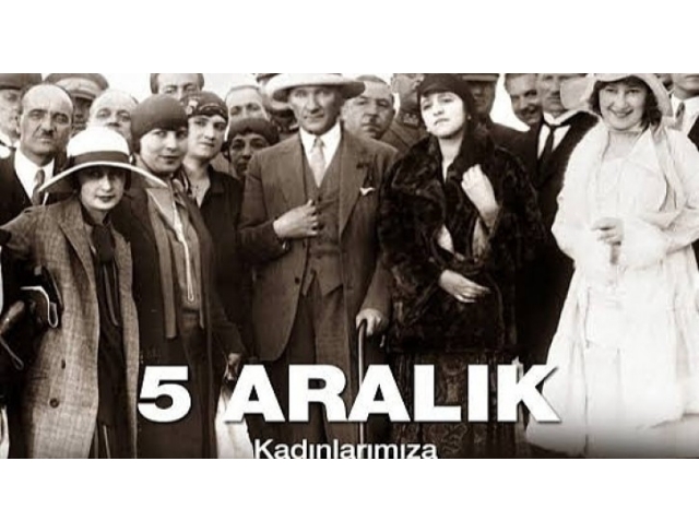 5 ARALIK DÜNYA KADIN HAKLARI GÜNÜ