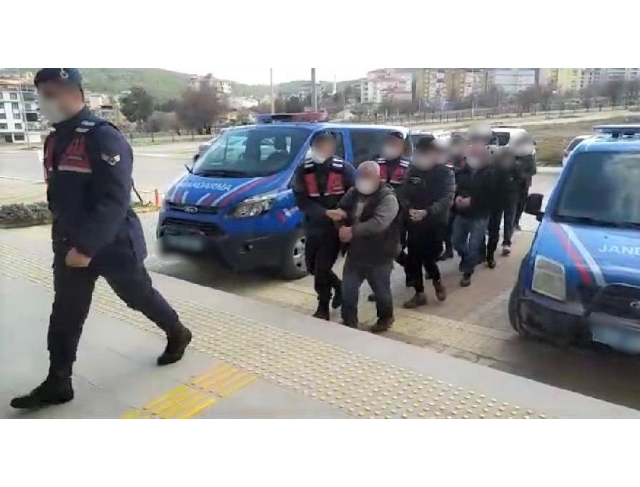 Denizli’nin birçok ilçesinde hırsızlık yapan 9 şüpheliden 5’i tutuklandı