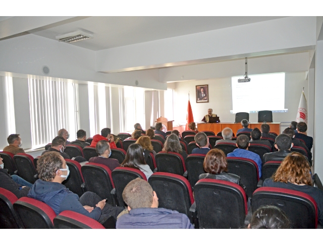 Hasat öncesi denetime çıkacak personele eğitim verildi