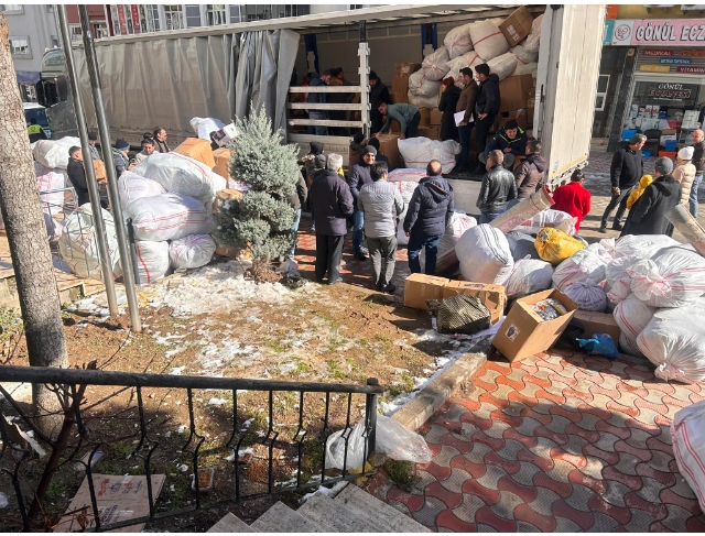 ACIPAYAM DEPREM ZEDELER İÇİN SEFERBER OLDU