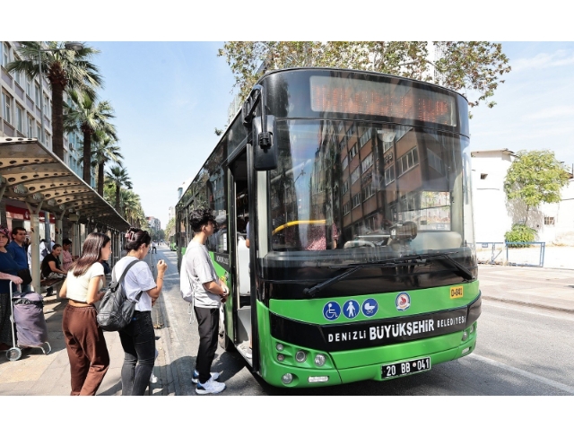 Denizli’de şehir içi ulaşıma zam geldi