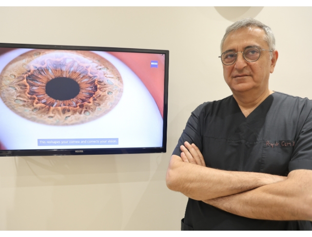 Lazer göz cerrahisinin yeni trendi ‘Smile Pro’ yöntemi Denizlililerin hizmetine girdi