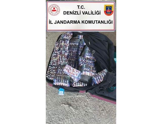Denizli’de jandarma uyuşturucu tacirlerine geçit vermiyor