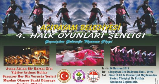 4.HALK OYUNLARI ŞENLİĞİNE DAVETLİSİNİZ