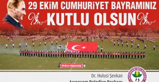 BAŞKAN ŞEVKAN'DAN BAYRAM MESAJI