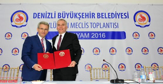 BÜYÜK ŞEHİR MECLİSİ ACIPAYAM'DA TOPLANDI