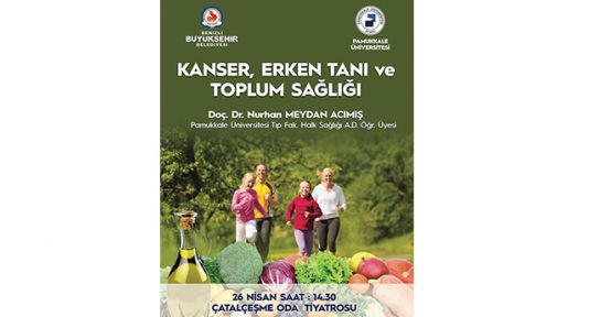 Büyükşehir'den “Kanser, Erken Tanı ve Toplum Sağlığı Semineri“ne davet