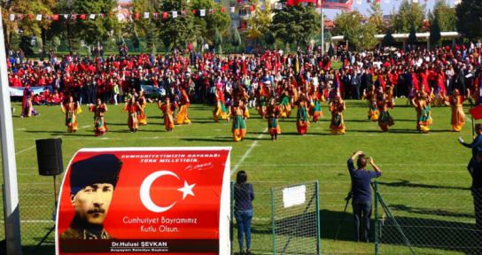 CUMHURİYET BAYRAMI COŞKUYLA KUTLANDI