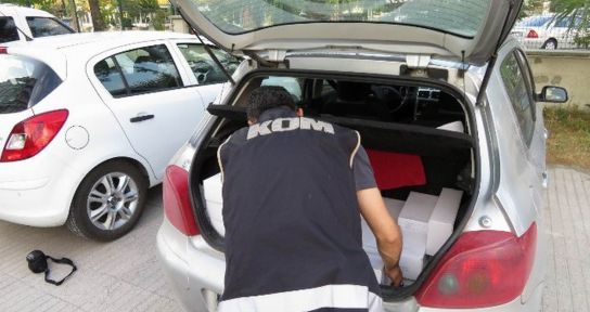 Denizli’de kaçak gözlük operasyonu