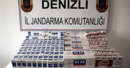 Denizli’de Kaçak Sigara Operasyonu 